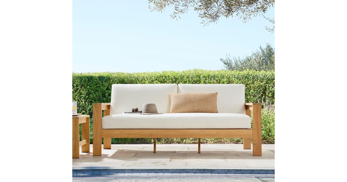 Pottery Barn Malibu Teak Sofa The Best Outdoor Furniture From Pottery