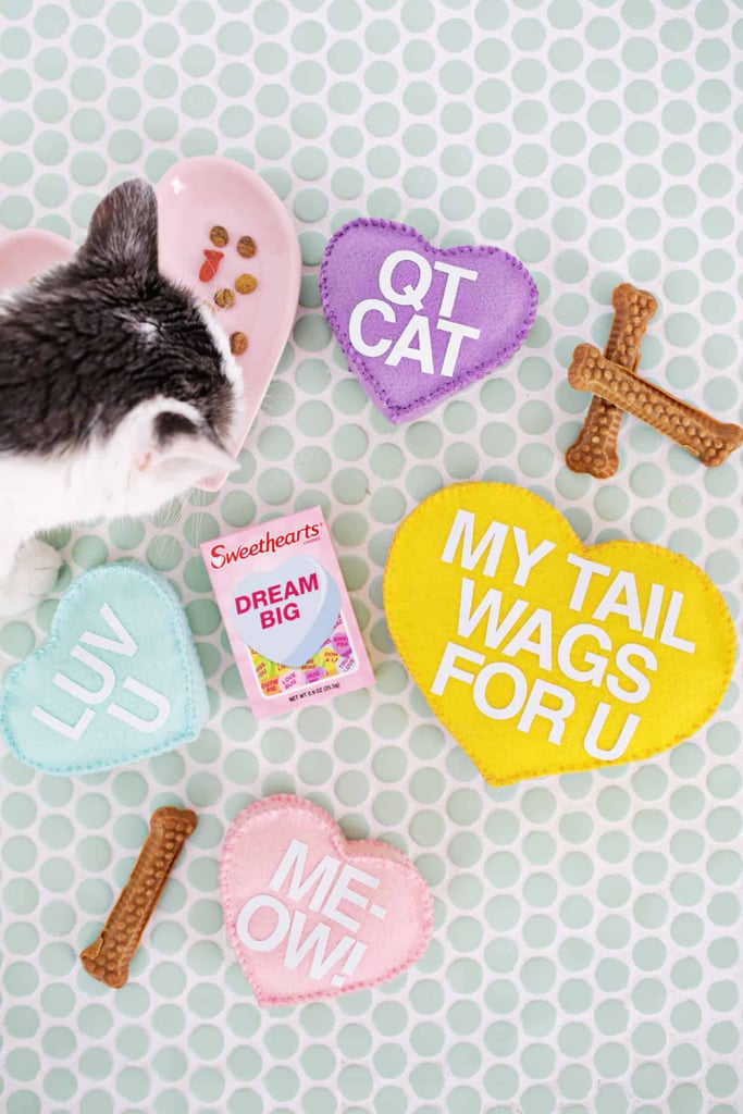 Conversation Heart Pet Toy