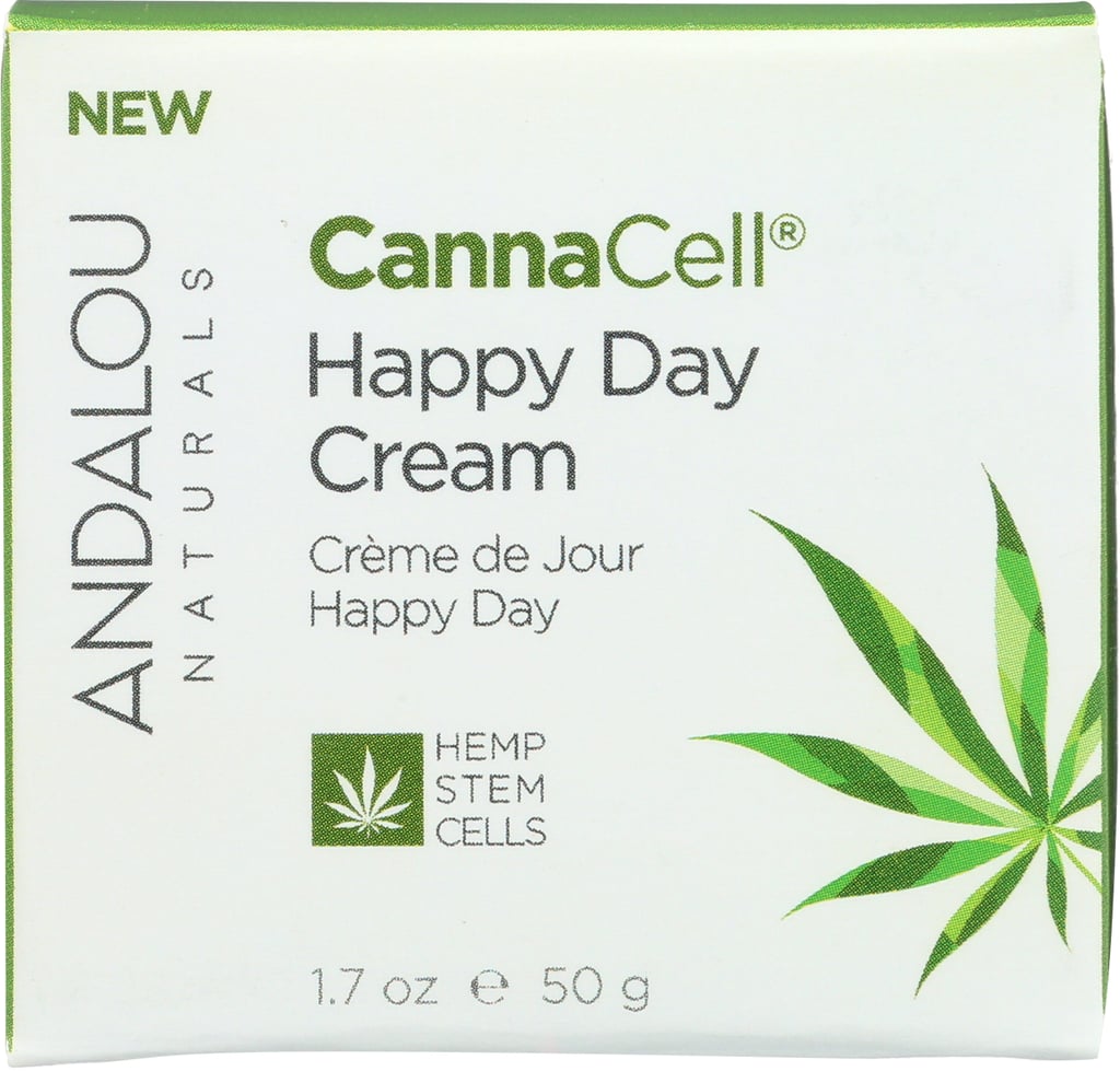 Andalou Naturals Cannacell Happy Day Cream ($16) is a nourishing moisturiser made with organic hemp seed oil and pure plant essential oils. It leaves skin feeling soothed and glowing.