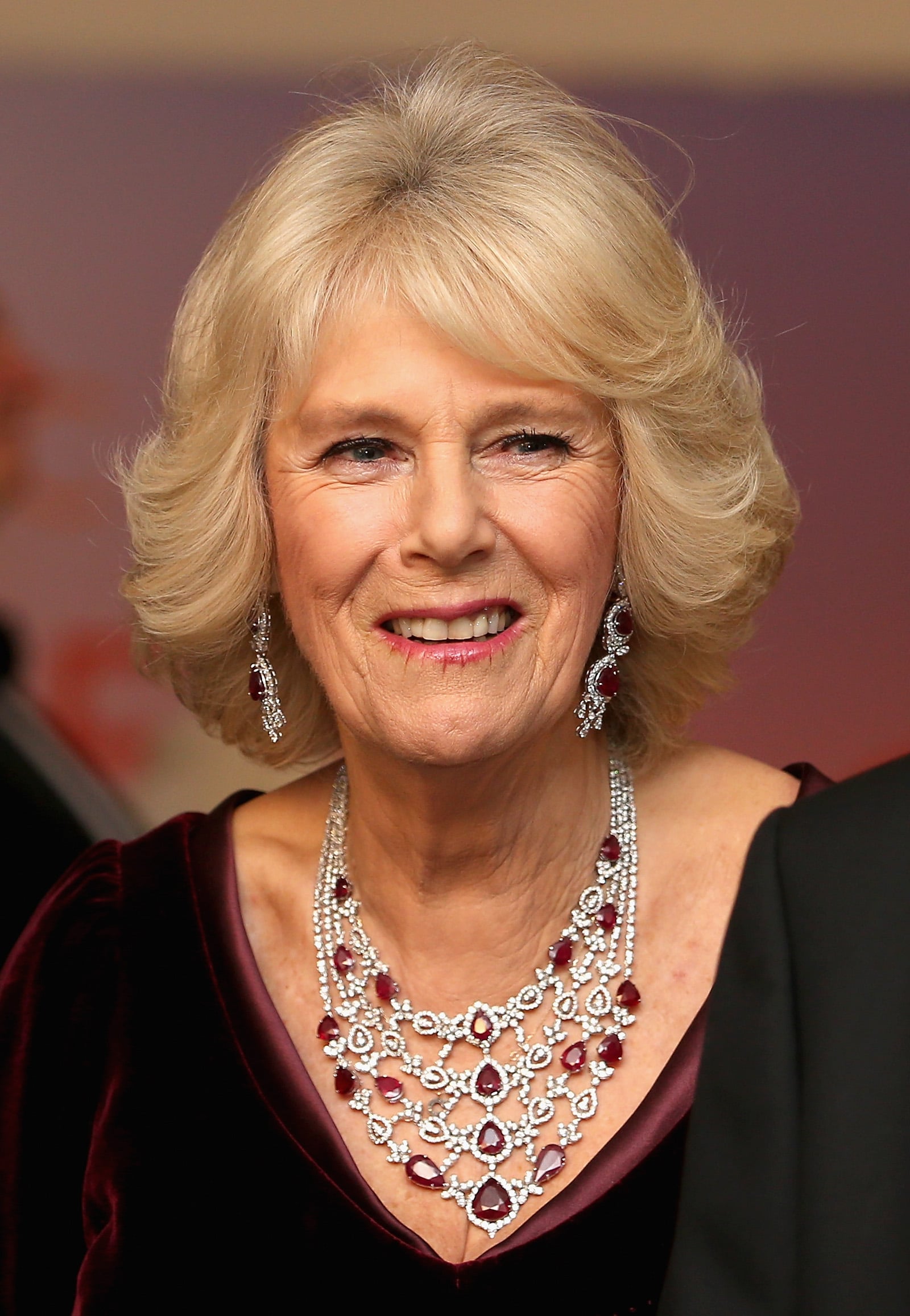 Camilla's ruby and diamond necklace The 