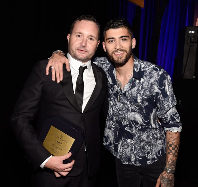 Zayn Malik At Amfar Gala June 2016 Popsugar Celebrity 