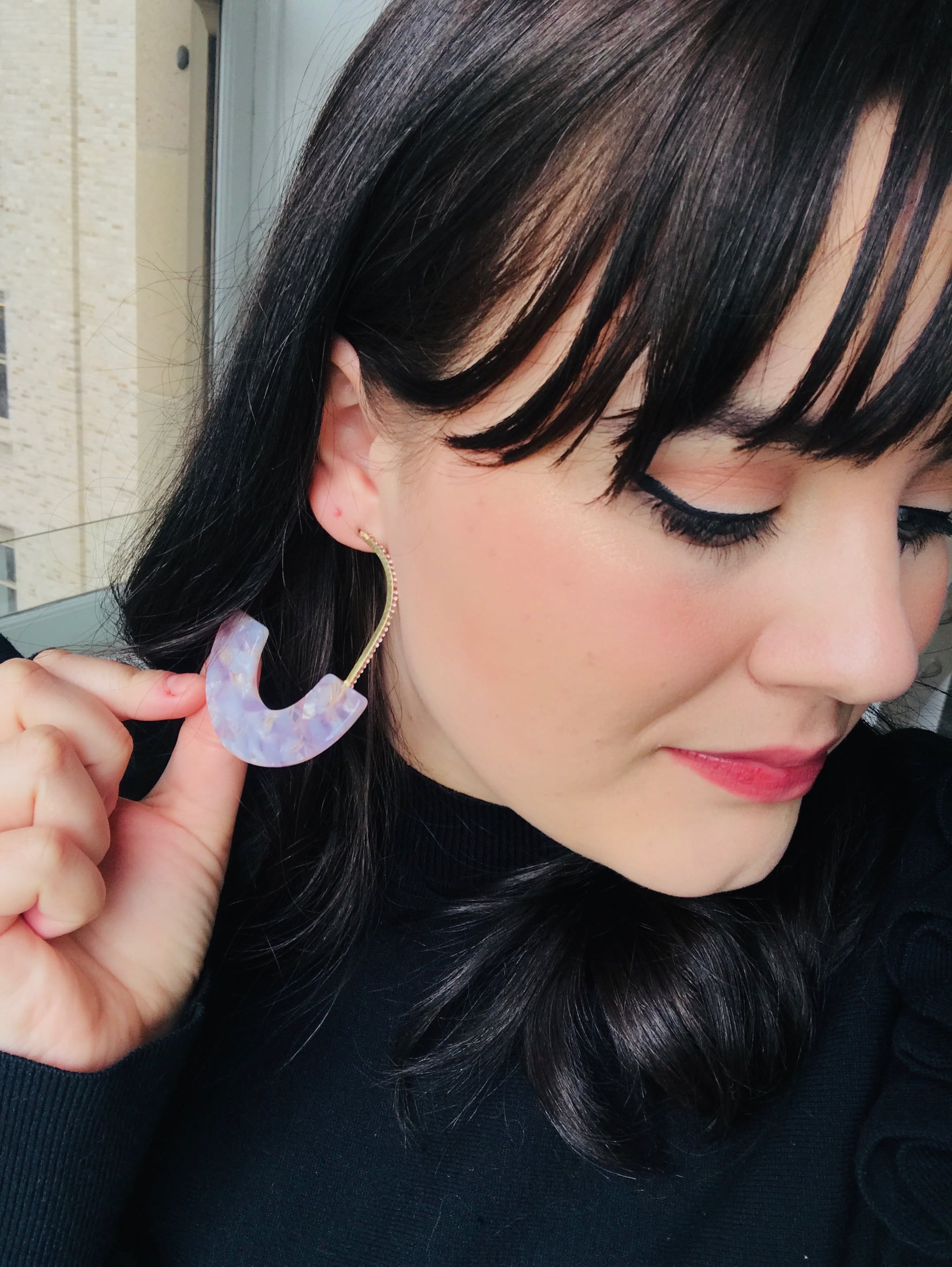 Baublebar faidra resin drop earrings outlet