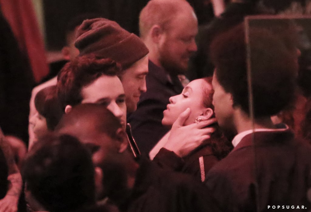 Robert Pattinson and FKA Twigs Kissing in LA