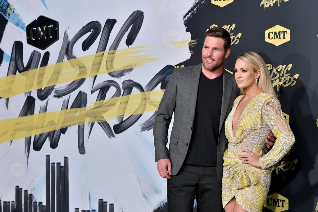 Carrie Underwood and Mike Fisher at 2018 CMT Music Awards