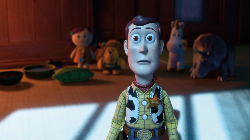 TOY STORY 3, front: Woody (voice: Tom Hanks), 2010. Buena Vista Pictures/courtesy Everett Collection