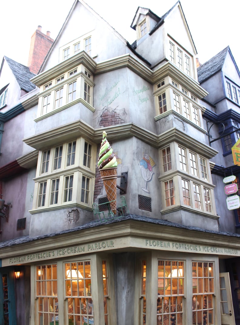 You can order Harry's favorite ice cream from Florean Fortescue's.