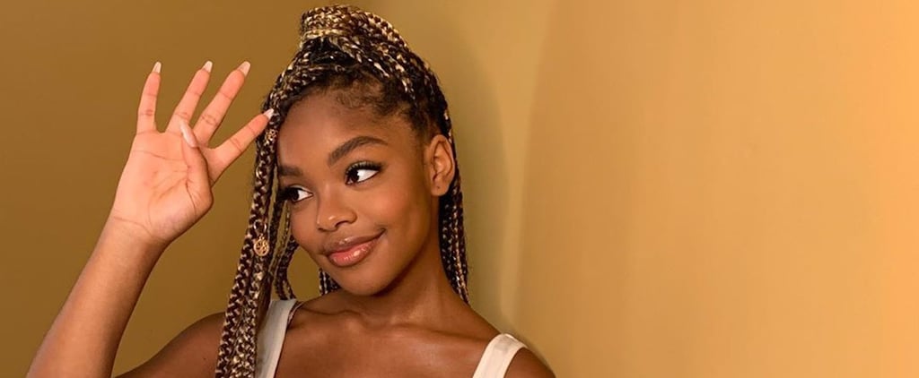 Marsai Martin's Blond Box Braids Post Stay-Home Orders
