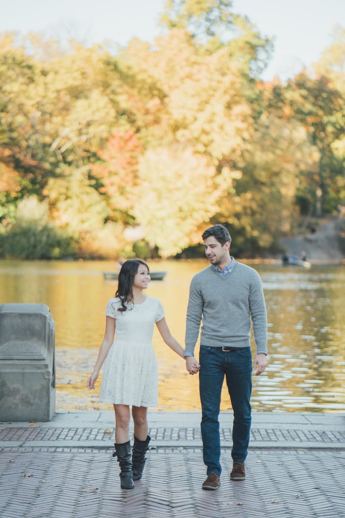 Central Park Engagement Shoot