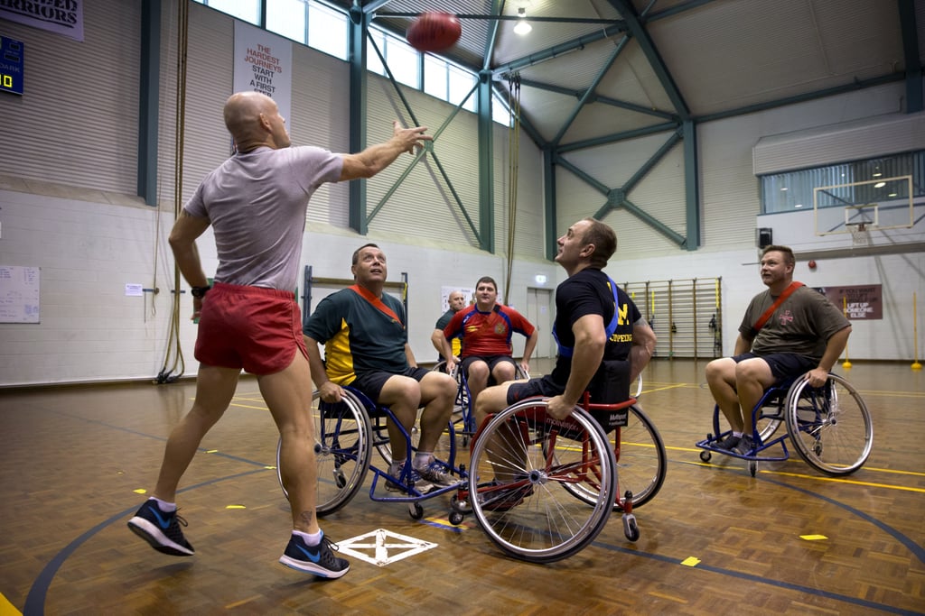 Prince Harry Wheelchair Football in Australia