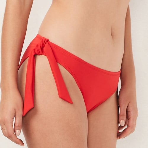 LC Lauren Conrad Beach Shop Side-Tie Bikini Bottoms