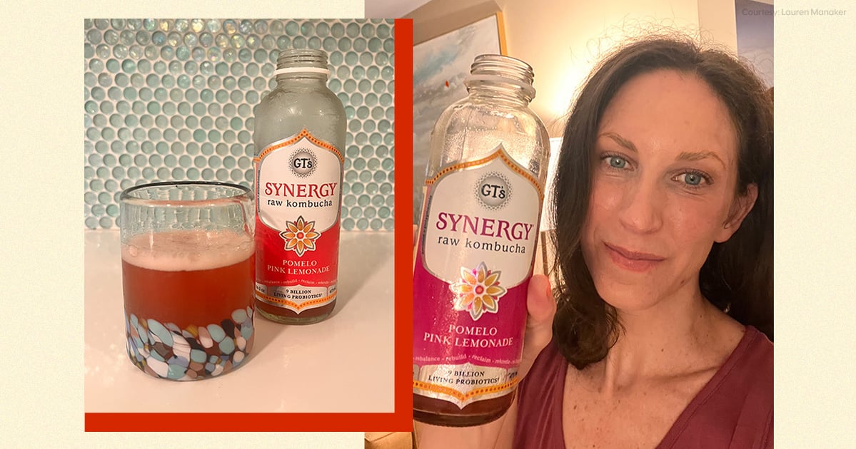 I'm an RD Who Hated Kombucha Until I Stumbled Upon GT's Synergy Pomelo Pink Lemonade