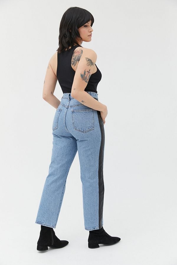 BDG High-Waisted Straight Leg Jeans