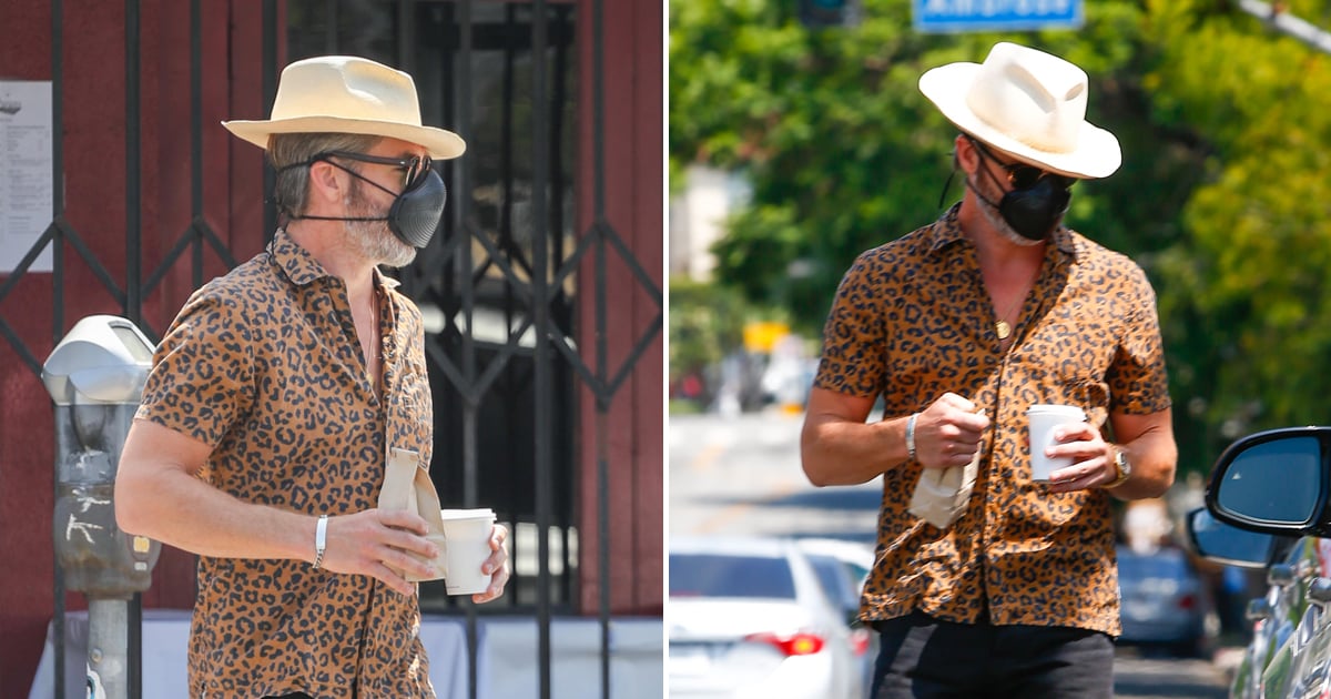 Chris Pine in a Leopard-Print Shirt and Birkenstocks Is My New Religion