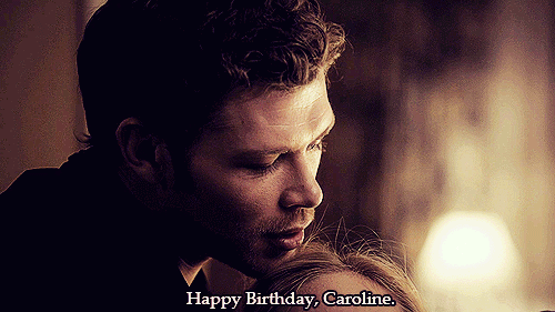 Happy Birthday to All of Us | Caroline and Klaus on The Vampire Diaries | POPSUGAR Entertainment ...