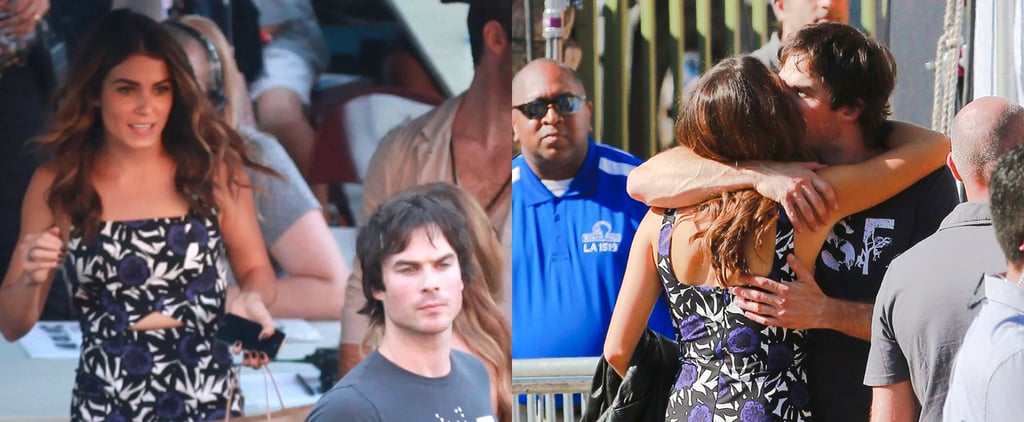 Ian Somerhalder and Nikki Reed at the Teen Choice Awards