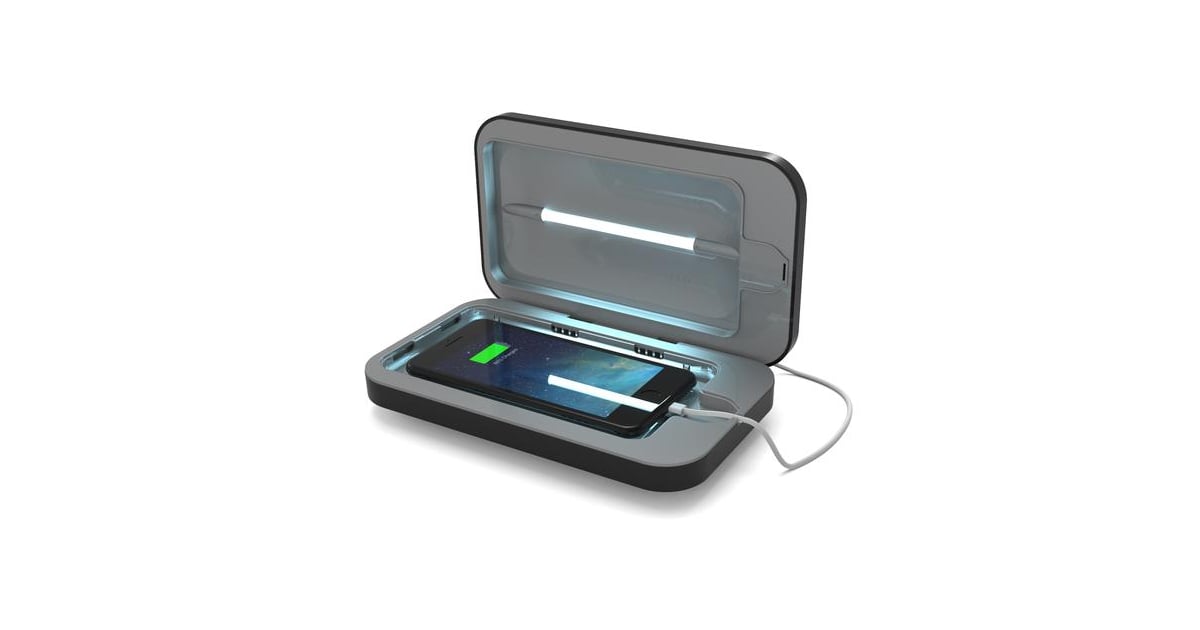 PhoneSoap 3 in Black Phonesoap UV Light Phone Sanitizer Review