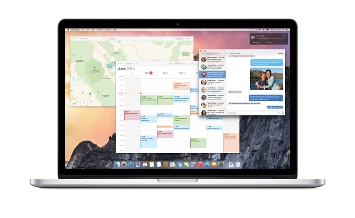 macbook os x yosemite