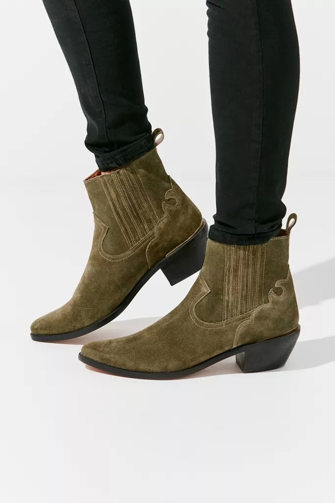 UO Tina Suede Western Boot