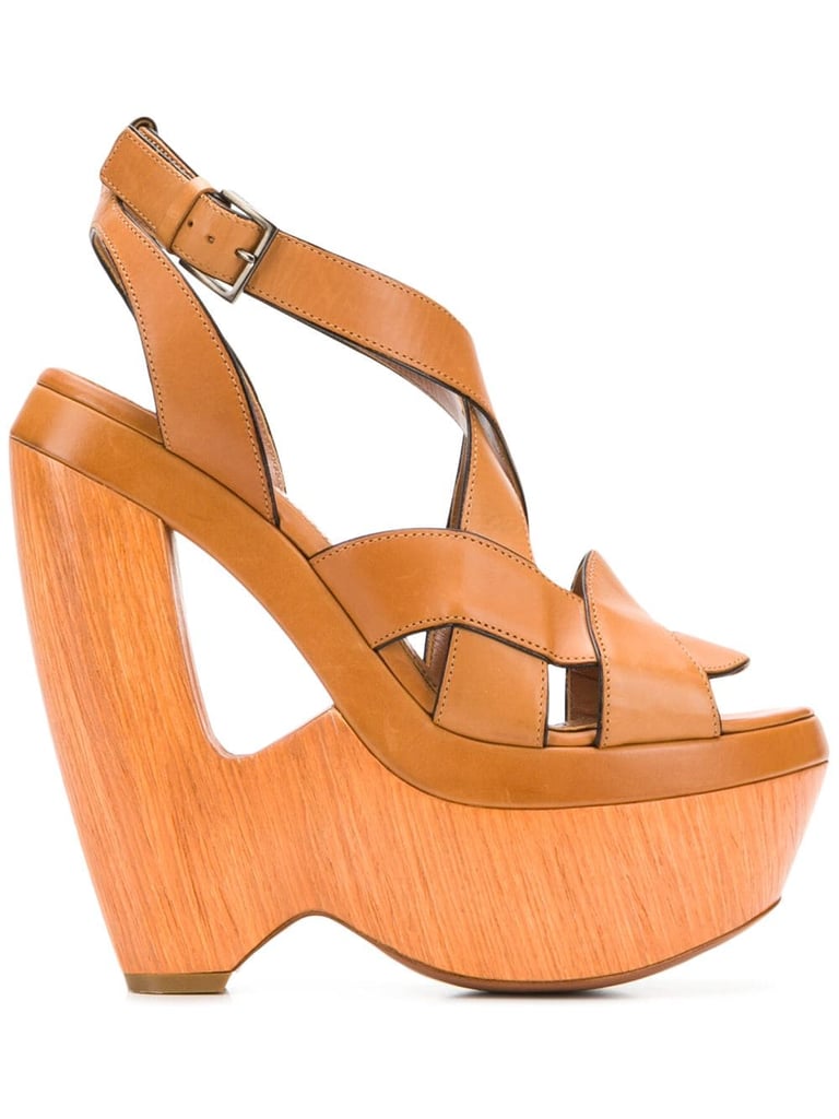 Alaïa Pre-Owned 2000's Cutout Wedge Sandals