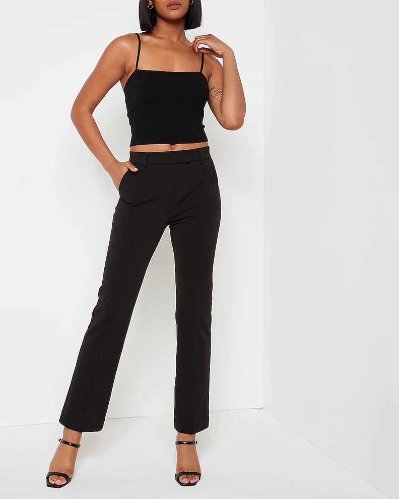 Express High-Waisted Seamed Bootcut Pants