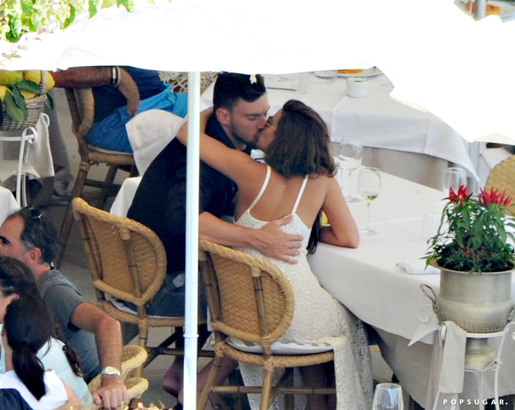 Lea Michele Kisses Matthew Paetz in Italy | Pictures