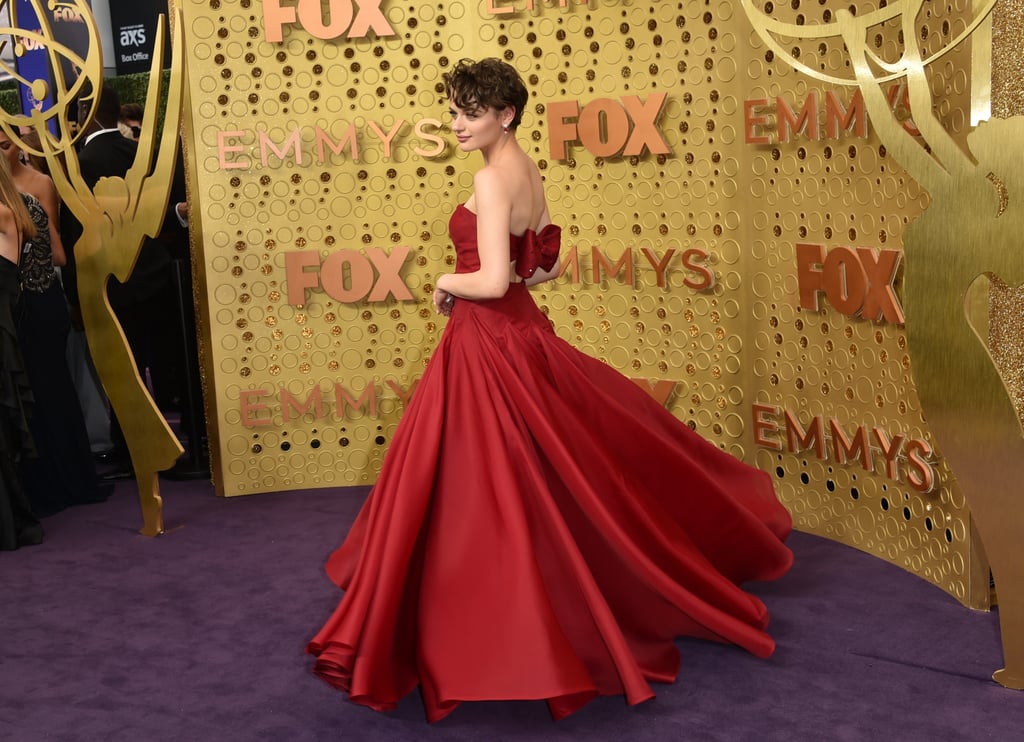 Joey King's Red Zac Posen Emmys Dress Came With a Bow