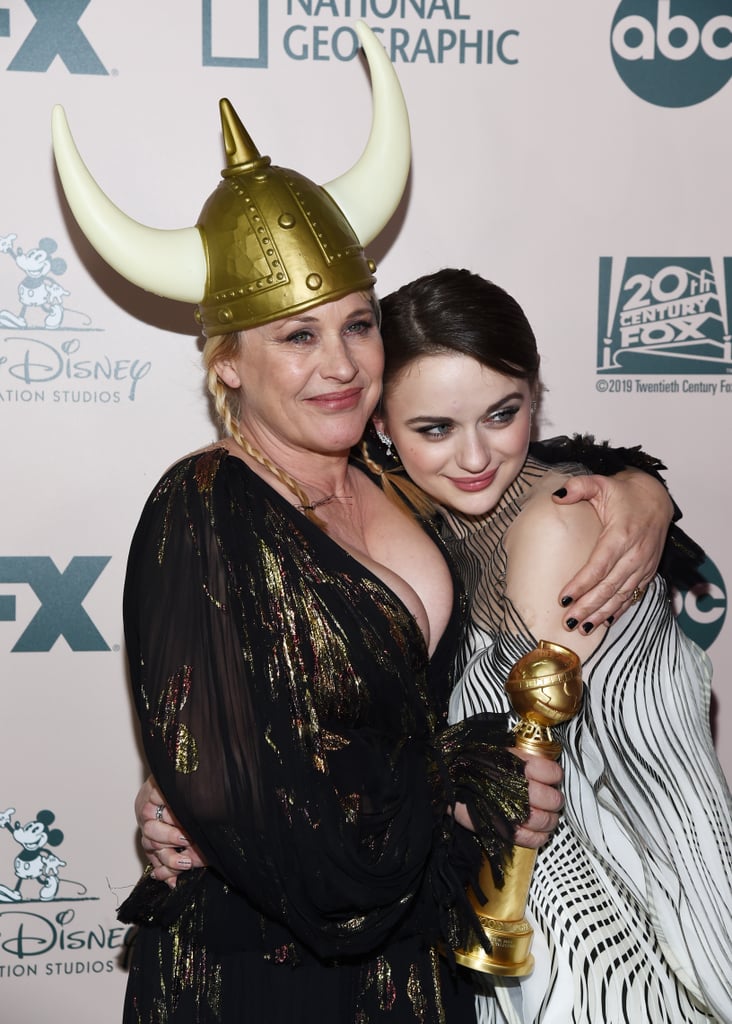 Patricia Arquette Hits Joey King in Head With Golden Globe