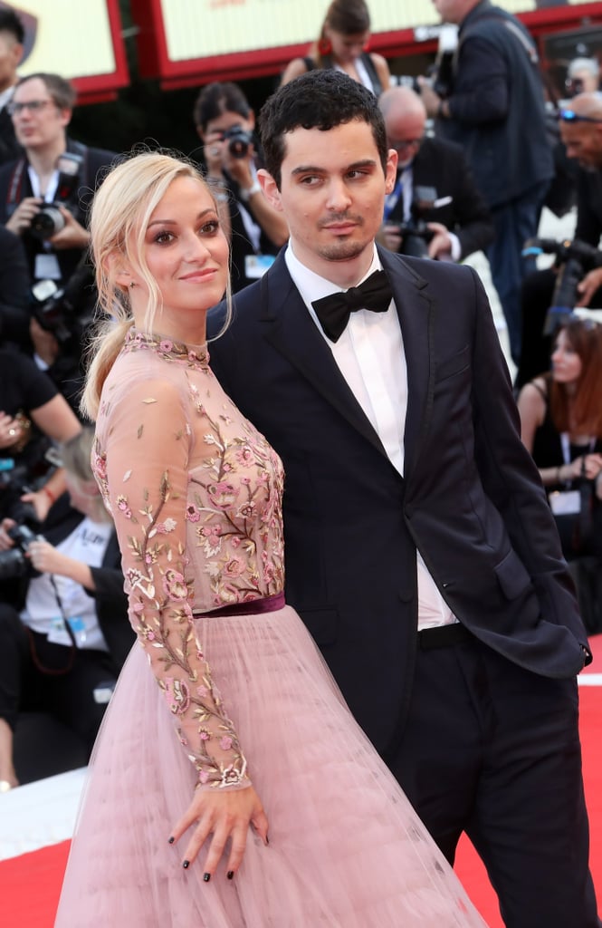 Pictured: Olivia Hamilton and Damien Chazelle
