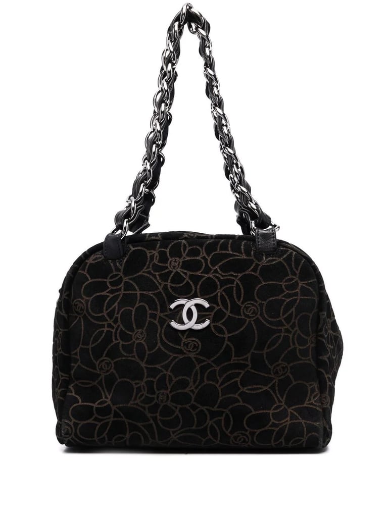A Printed Bag: Chanel Pre-Owned 2004-2005 Camélia-Patterned Tote Bag