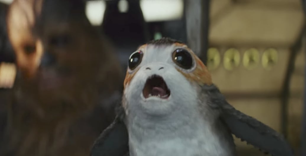 Resultado de imagem para star wars the last jedi porgs