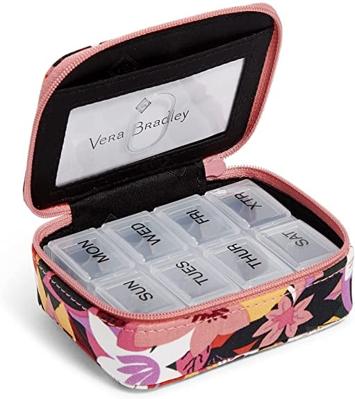 Vera Bradley Travel Pill Organiser 20 Cute Pill Organisers and Cases