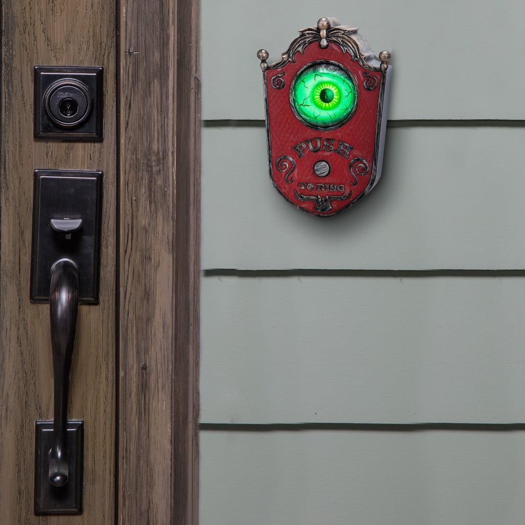 Eyeball Doorbell Animated Halloween Decoration