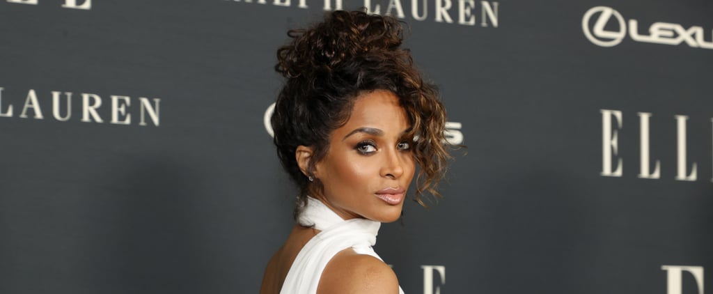 Ciara Could Easily Play One of the Muses From Hercules in This Sexy Slitted Gown