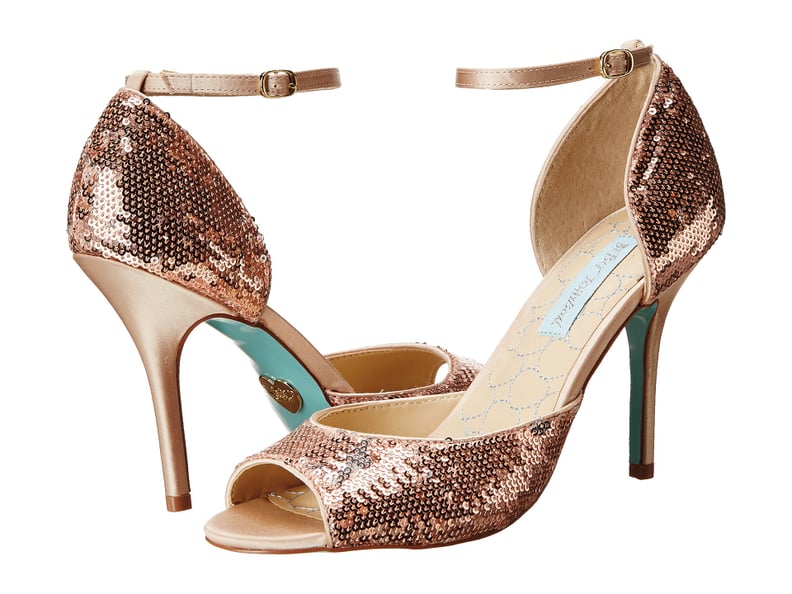 Betsey Johnson Sequined Heels