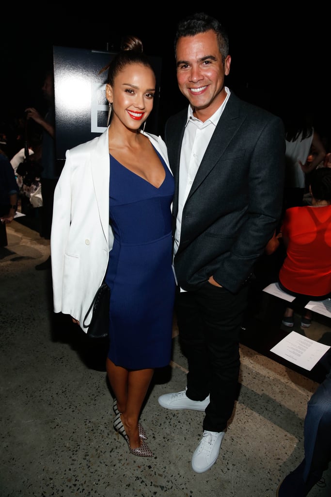 Jessica Alba Cash Warren NYFW Date Night September 2015