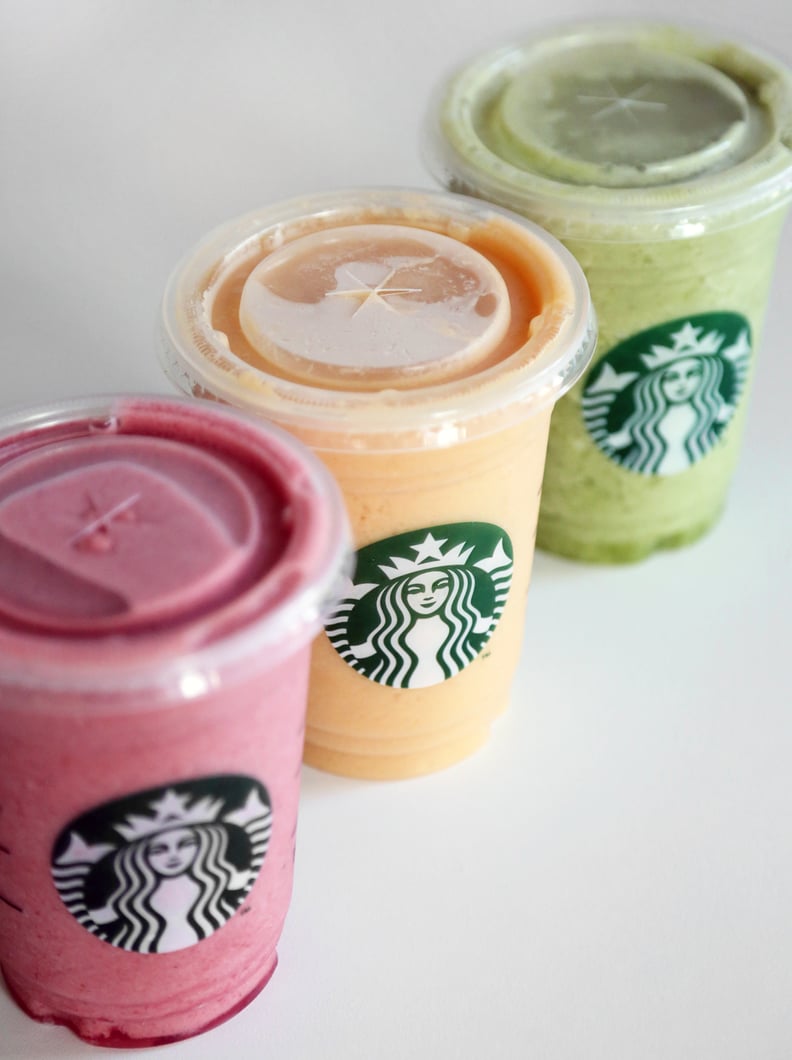 Starbucks Evolution Juice Strawberry Smoothie