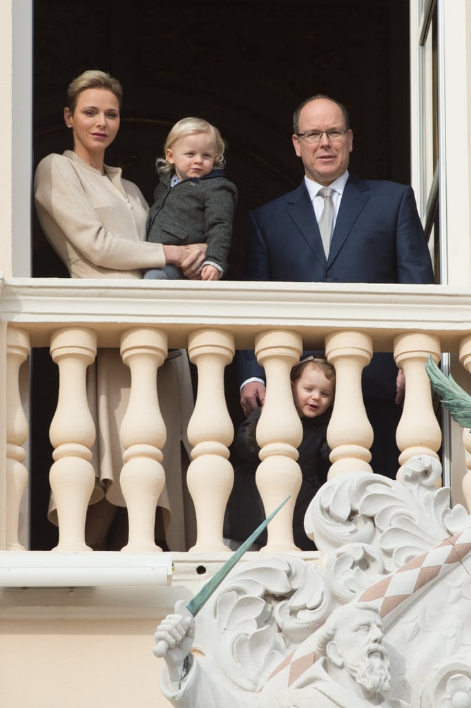 Prince Albert II and Princess Charlene Bring Their Adorable Twins to a Church Service