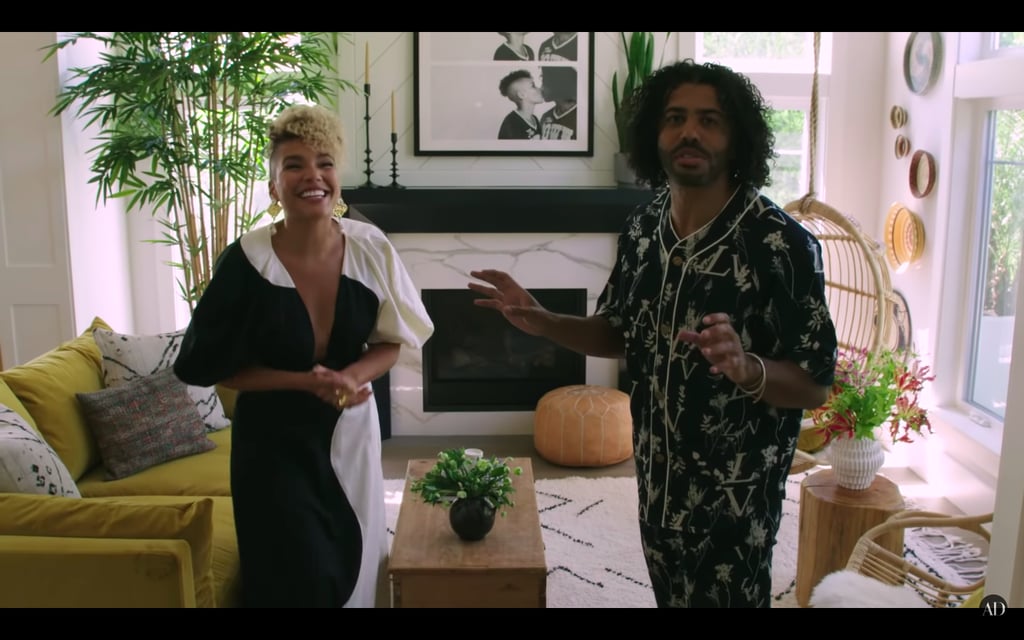 Daveed Diggs and Emmy Raver-Lampman's Lounge Room