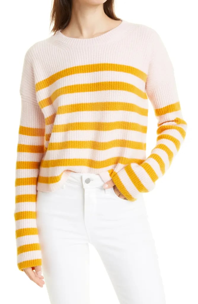 Sweater Weather: La Ligne Toujours Stripe Cashmere Sweater