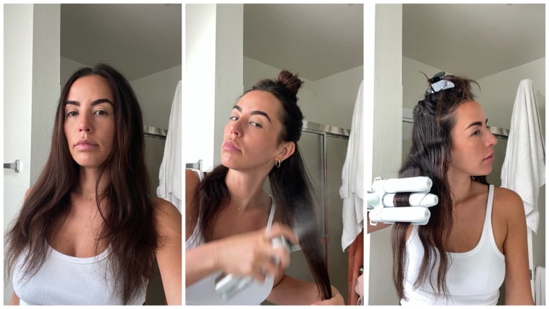 Kim Kardashian Wet Hair Editor Experiment