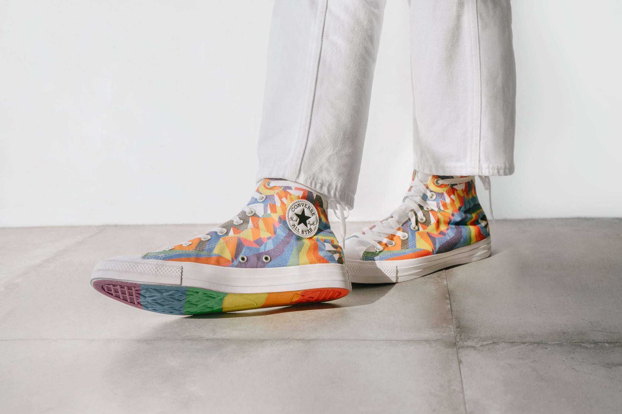 stadig skærm Derivation Shop the Converse Pride Collection Shoes and Sneakers 2021 | POPSUGAR  Fashion UK