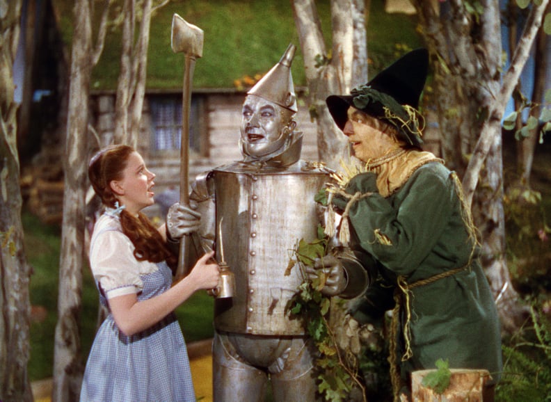THE WIZARD OF OZ, from left: Judy Garland, Jack Haley, Ray Bolger, 1939