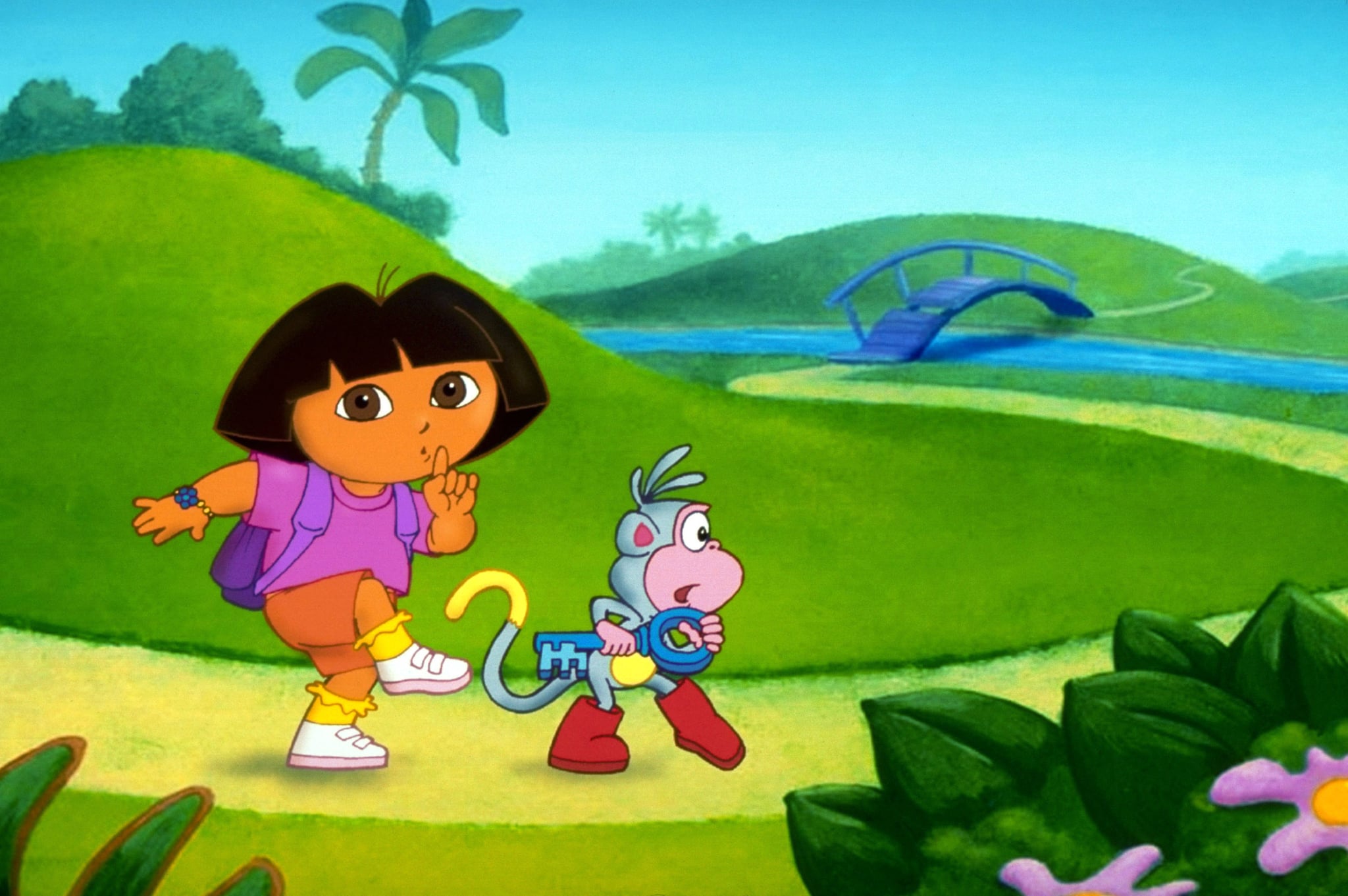 DORA THE EXPLORER, Dora, Boots, (Season 1), 2000-present, (c)Nickelodeon/co...