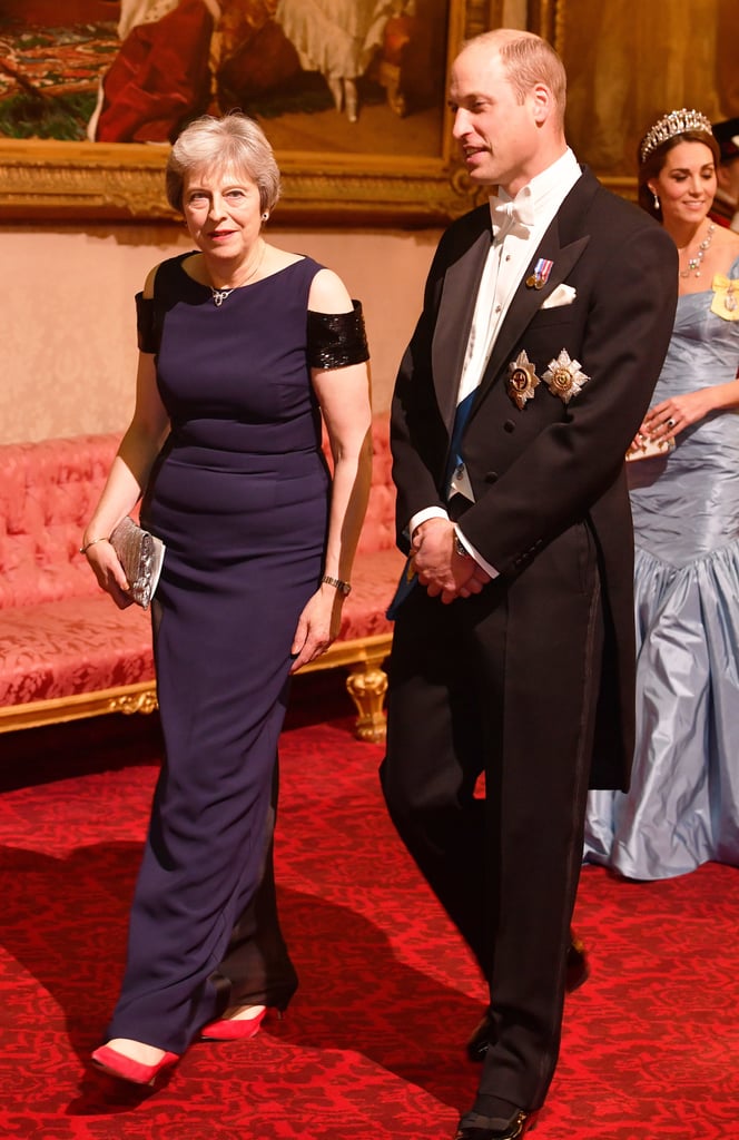 Prince William and Kate Middleton at State Banquet 2018