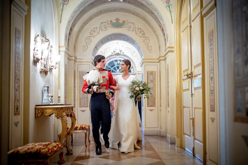 The Groom Looked Dapper in His Royal Ensemble