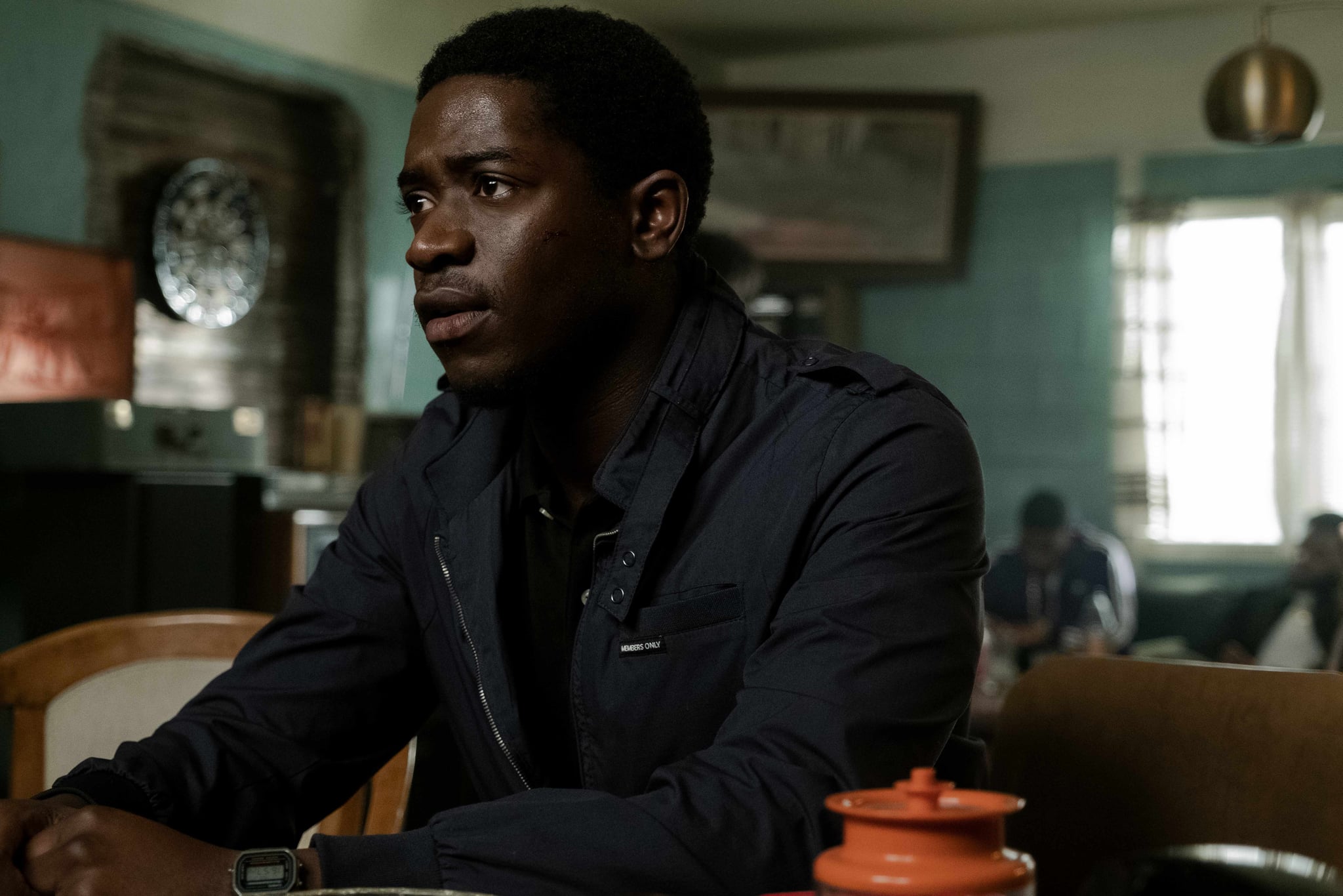 Damson Idris as Franklin Saint in Snowfall season six.