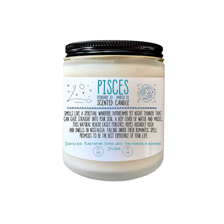 Pisces Zodiac Candle These Zodiac Sign Candles Have Scents Perfect