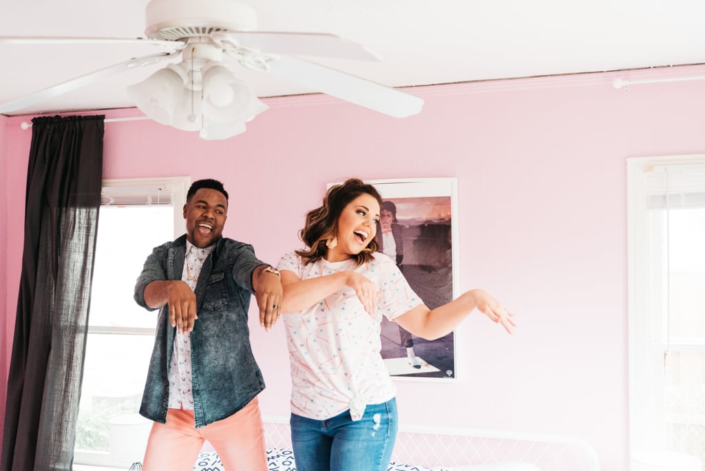 Retro '80s and '90s Engagement Shoot