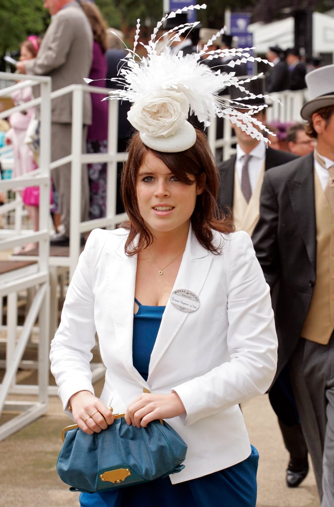 In June 2010, Eugenie's hat might have been small, but it made a big impact.