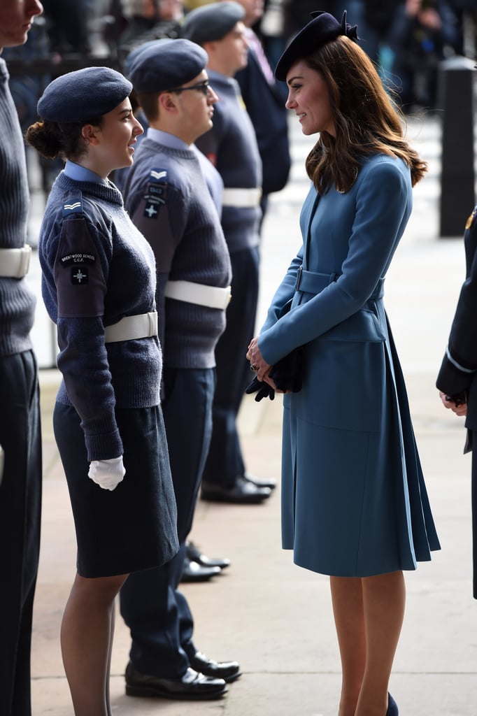 Kate Middleton on the Anniversary of RAF Air Cadets 2016